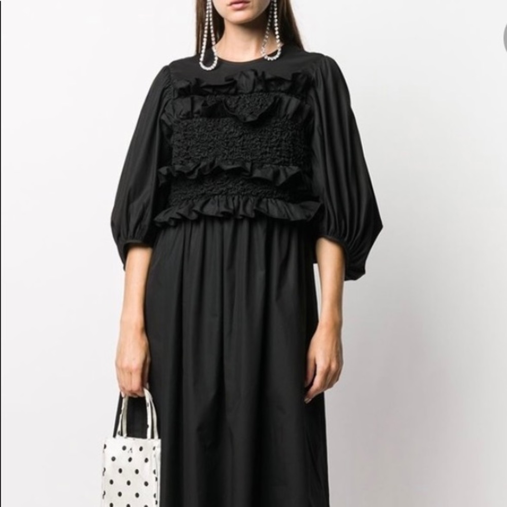 Cecilie Bahnsen Lesleigh Smocked Dress